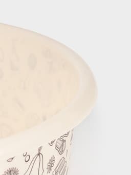 Таз хозяйственный круглый «Русская банька», 20 л, пластик, бежевый