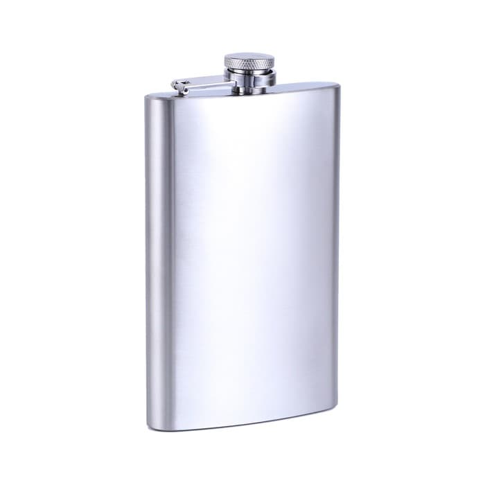 Подарочный набор 5 в 1, фляжка 300 мл, рюмки 30 мл, воронка 2.5×3.5 см, карты 54 шт., металл, пластик