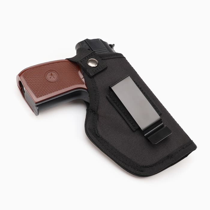 Кобура универсальная Attack, со скобой, черная