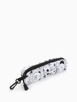 Рюкзак школьный, с пеналом, 30×14×42 см, белый