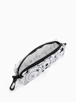 Рюкзак школьный, с пеналом, 30×14×42 см, белый