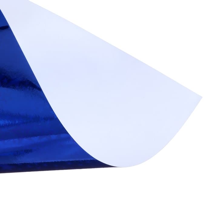 Набор бумаги голографической «Звезды» А4, 5 листов, 5 цветов, рисунок, 100 г/м²