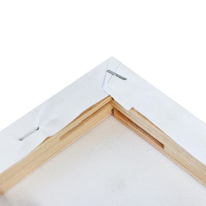 Холст на подрамнике, хлопок 100%, 1.6×24×30 см, акриловый грунт, мелкозернистый, 280 г/м²