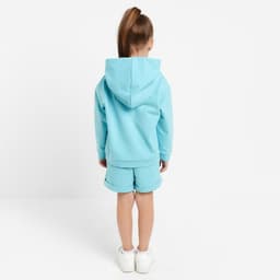 Костюм детский (толстовка, шорты) KAFTAN Basic line, рост 86-92 см, бирюзовый меланж