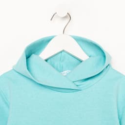 Костюм детский (толстовка, шорты) KAFTAN Basic line, рост 98-104 см, бирюзовый меланж
