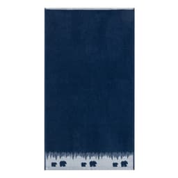 Полотенце махровое Love Life Winter dream 70×130 см, 100% хлопок, 400 г/м², синее