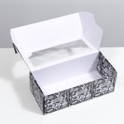 Коробка подарочная самосборная, с окном, «Супермен», 16×35×12 см