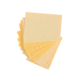 Губки для очистки жала паяльников ТУНДРА, 50×35 мм, 10 шт.