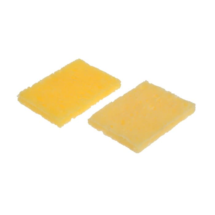 Губки для очистки жала паяльников ТУНДРА, 50×35 мм, 10 шт.