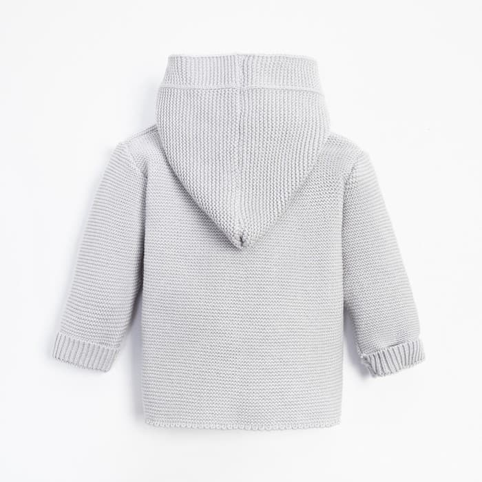 Джемпер вязаный «Крошка Я» Trendy, рост 68-74 см, серый