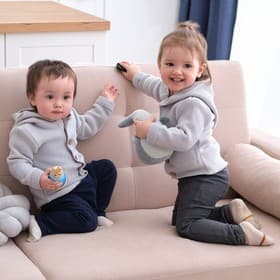 Джемпер вязаный «Крошка Я» Trendy, рост 68-74 см, серый