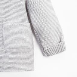 Джемпер вязаный «Крошка Я» Trendy, рост 74-80 см, серый