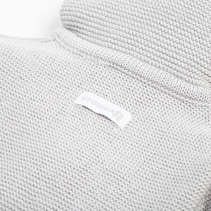 Джемпер вязаный «Крошка Я» Trendy, рост 74-80 см, серый