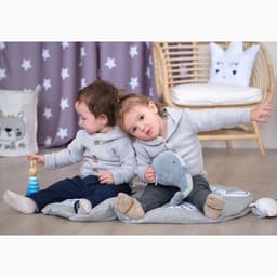 Джемпер вязаный «Крошка Я» Trendy, рост 74-80 см, серый