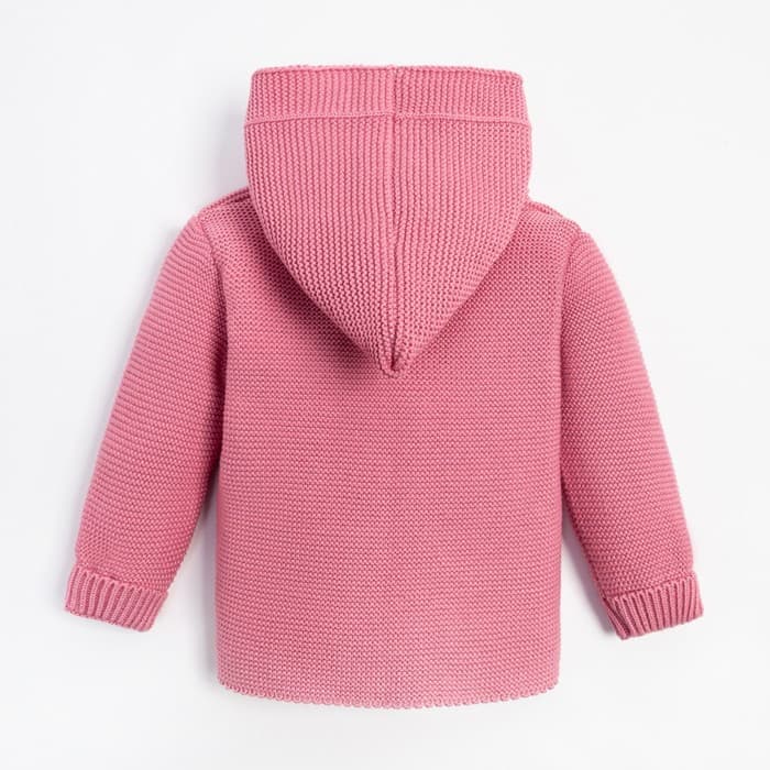 Джемпер вязаный «Крошка Я» Trendy, рост 74-80 см, розовый