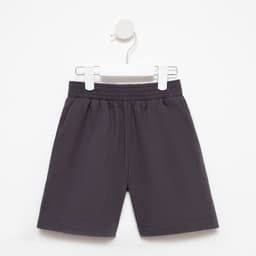 Комплект для мальчика (рубашка, шорты) MINAKU: Cotton Collection, серый, рост 128 см