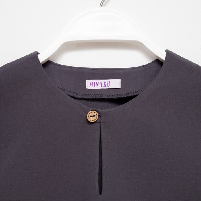 Комплект для мальчика (рубашка, шорты) MINAKU: Cotton Collection, серый, рост 128 см