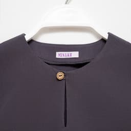 Комплект для мальчика (рубашка, шорты) MINAKU: Cotton Collection, серый, рост 128 см