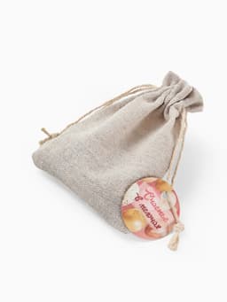 Мешочек подарочный «Хлопок», 10×12 см, цвет кремовый