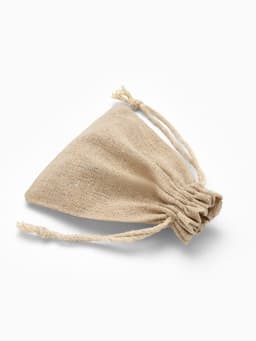 Мешочек подарочный «Хлопок», 10×12 см, цвет кремовый