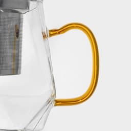 Заварочный чайник Magistro «Льдинка», 300 мл, металлическое сито, стекло