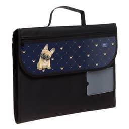 Папка для труда, А4, текстильная, 32.5×24 см «Бульдог»