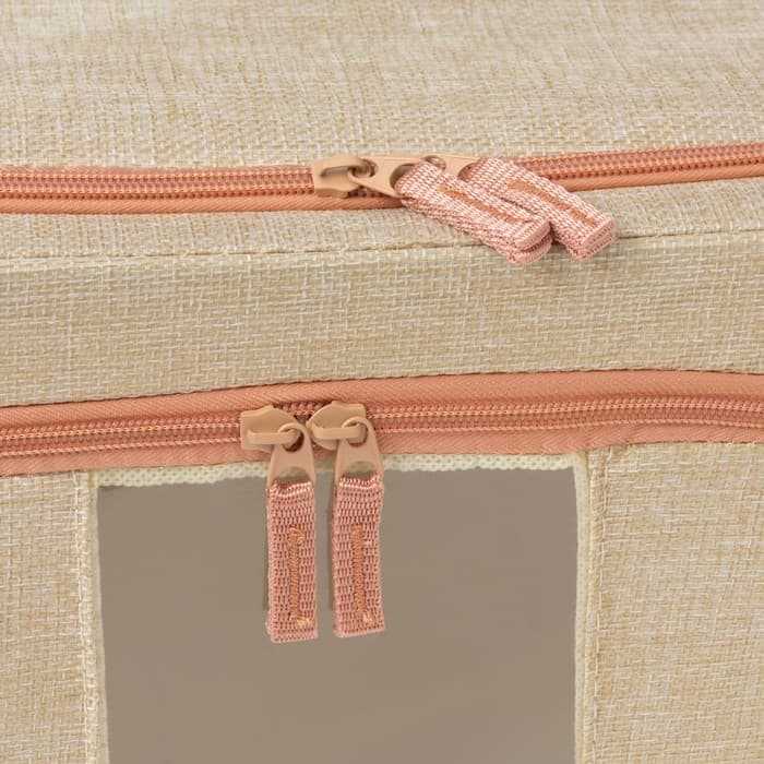 Кофр для хранения вещей Доляна «Моне», 39×29×20 см, бежевый