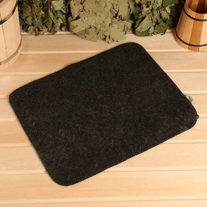 Набор для бани, 4 предмета: рюкзак, шапка, рукавица, коврик, «Банная забава»