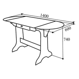 Кухонный уголок «КУ-19 Л 2 У», со столом, с табуретами, цвет венге/бежевый/коричневый