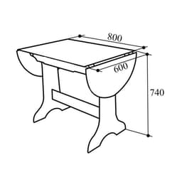 Кухонный уголок «КУ-19 Л. 2У», со столом, с табуретами, цвет ясень шимо светлый/белый/бежевый