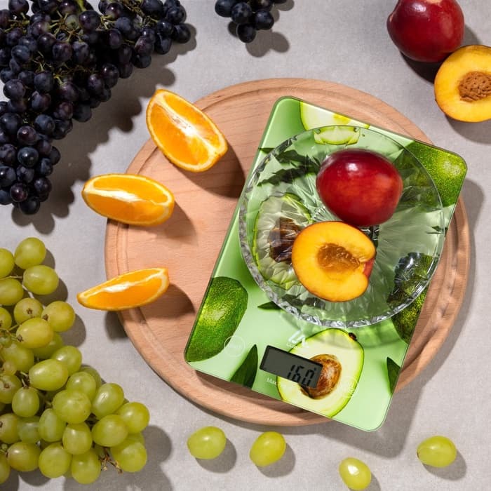 Весы кухонные Luazon LVK-501 «Авокадо», электронные, до 7 кг