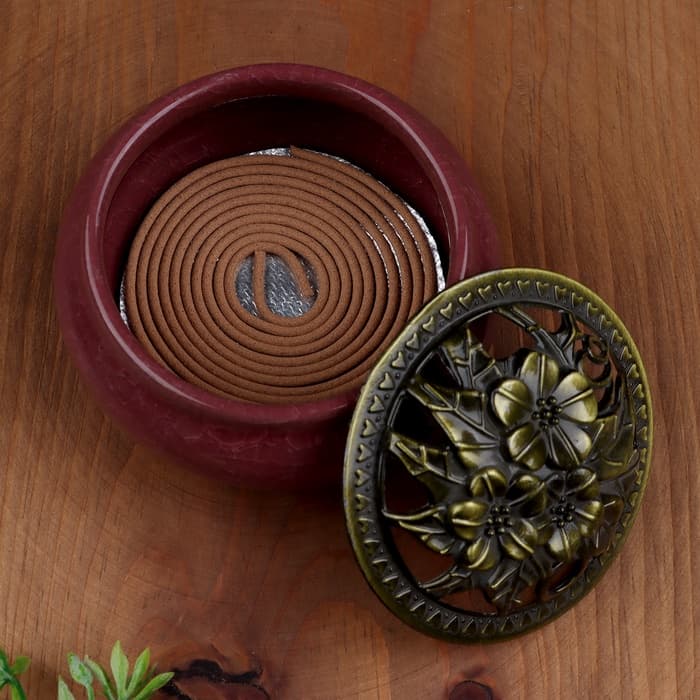 Благовония спиральные «Агарвуд. Алойное дерево», 48 однодисковых и 24 двухдисковых спиралей