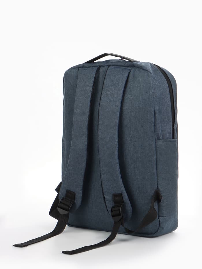 Рюкзак городской на молнии, с карманами, с USB, размер 29×11×39 см, синий