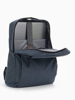 Рюкзак городской на молнии, с карманами, с USB, размер 29×11×39 см, синий