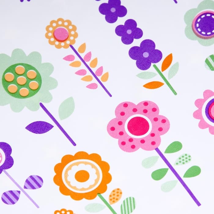 Клеёнка с ПВХ-покрытием, 70×100 см, на резинке, МИКС