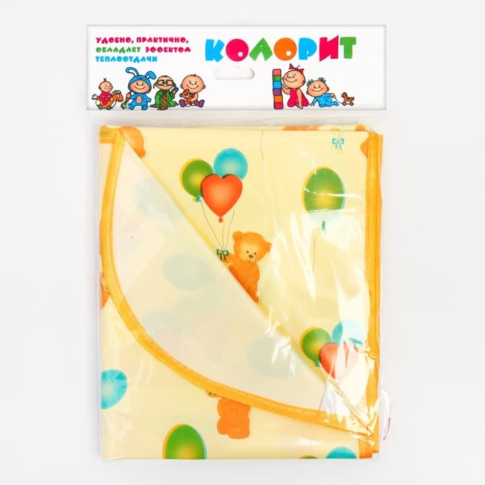 Клеёнка с ПВХ-покрытием, 70×100 см, на резинке, МИКС