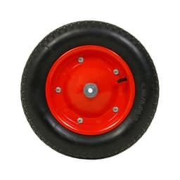 Колесо пневматическое, d=360 мм, ступица: диаметр 16 мм, длина 90 мм