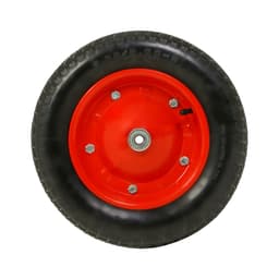 Колесо пневматическое, d=360 мм, ступица: диаметр 16 мм, длина 90 мм