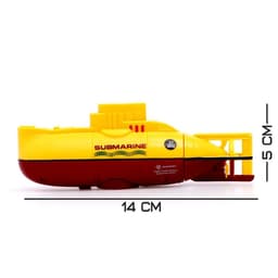 Подводная лодка радиоуправляемая «Гроза морей», свет, цвет жёлтый