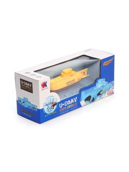 Подводная лодка радиоуправляемая «Гроза морей», свет, цвет жёлтый