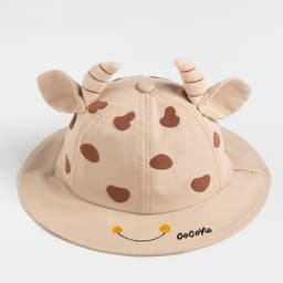Панама для девочки MINAKU «Коровка», размер 50, бежевая