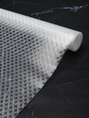 Коврик противоскользящий Доляна «Ромбы», 30×150 см, прозрачный