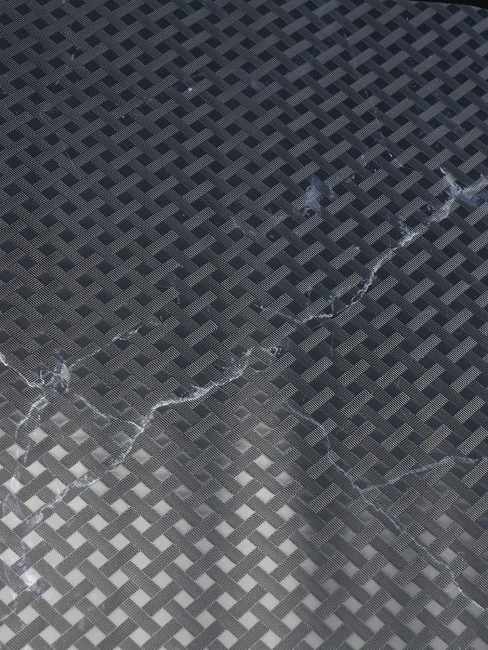 Коврик противоскользящий Доляна «Ромбы», 30×150 см, прозрачный