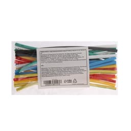 Термоусаживаемая трубка 2/1, набор 21 шт., 7 цветов, длина 10 см (7×3 шт.)