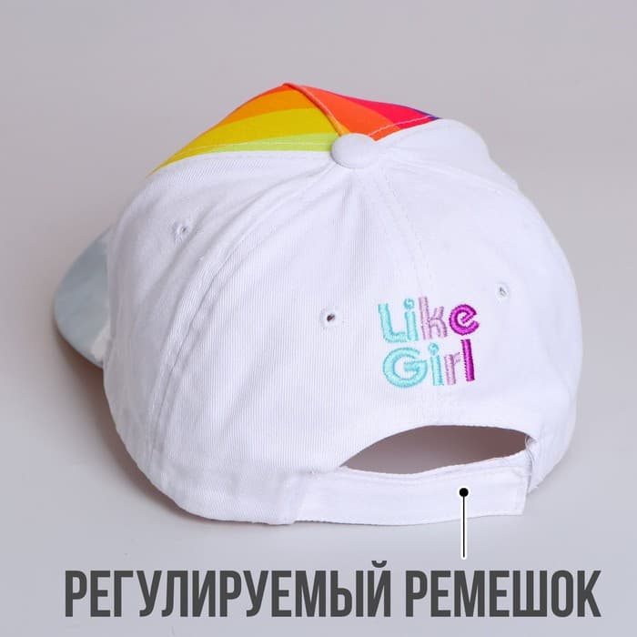 Кепка детская для девочки Girl, р-р 52-54 см