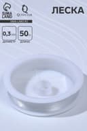 Леска d=0.3 мм, L=50 м, прозрачная