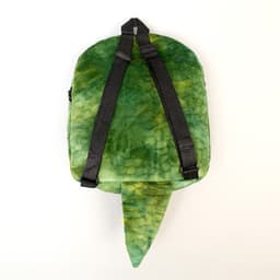 Рюкзак детский плюшевый «Динозавр», цвет зелёный, 26 х 10 х 24 см