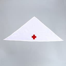 Косынка медсестры, белая