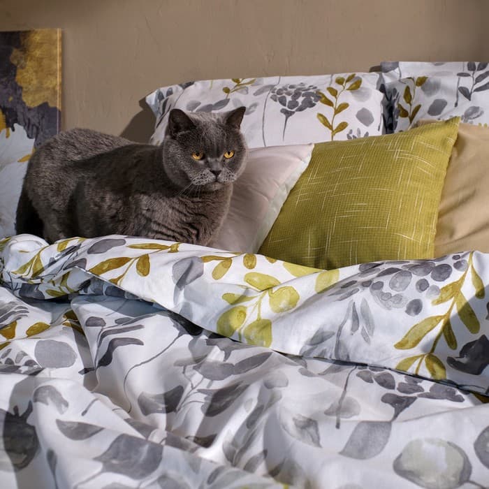 Постельное бельё 1.5-спальное «Этель» Flora and spring (вид 2), поплин