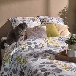 Постельное бельё 1.5-спальное «Этель» Flora and spring (вид 2), поплин